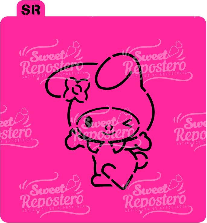 Stencil Pyo My Melody Hello Kitty Sweet Repostero