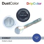 Diamantina - Glitter Drip Color Everest Plateado