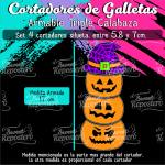 Cortadores De Galleta Armable Calabazas