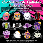Cortadores De Galleta Básicos Halloween 2