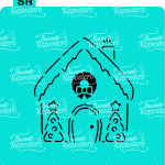 Stencil PYO Casita