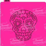 Stencil PYO Catrina