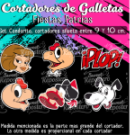 Cortadores De Galleta Condorito