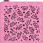 Stencil Confeti