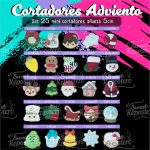 Mini Cortadores Adviento 5 Cm