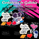 Cortadores de Galleta De Otro Planeta