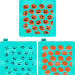 Stencil Doble Calabaza