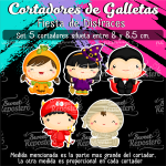 Cortadores De Galleta Fiesta de Disfraces