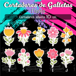 Cortador de Galleta Flores
