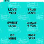 Stencil Frases love