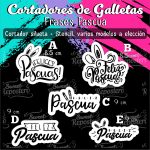 Cortadores Silueta + Stencil Pascua