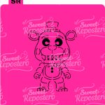Stencil PYO Freddy