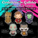Cortadores De Galleta Guardianes de la Galaxia
