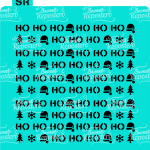 Stencil Ho Ho Ho