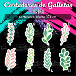 Cortador de Galleta Hojas