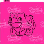 Stencil PYO Pokemon - Bolbasaur