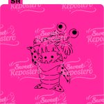 Stencil PYO Monster Inc - Boo