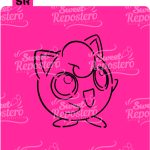 Stencil PYO Pokemon - Jigglypuff