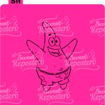 Stencil PYO Bob Esponja - Patricio