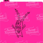 Stencil PYO Bob Esponja - Planton