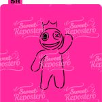 Stencil PYO Rainbow Friends - B