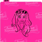 Stencil PYO Barbie B