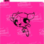Stencil PYO Las Chicas Super Poderosas - Burbuja