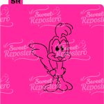Stencil PYO Looney Tunes - Corre Camino