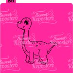 Stencil PYO Dinosaurios - B