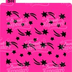 Stencil Estrellas Fugaces
