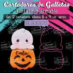 Cortadores De Galleta Fantasmin Armable