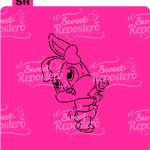 Stencil PYO Looney Tunes - Lola