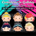 Cortador de Galletas Mini Tsum Tsum Princesas