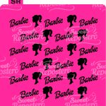 Stencil Mix Barbie