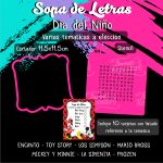 Cortador de Galleta + Stencil Sopa De Letras