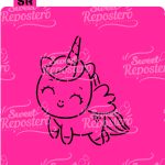 Stencil PYO Unicornio A