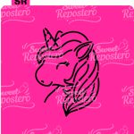 Stencil PYO Unicornio B