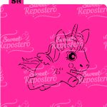 Stencil PYO Unicornio D