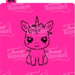Stencil PYO Unicornio E
