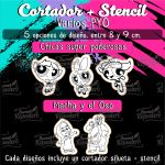 Cortadores De Galleta + Stencil PYO Varios Dia Del Niño 3