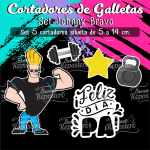 Cortadores De Galleta Johnny Bravo