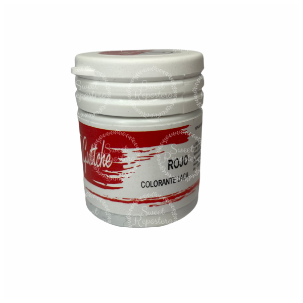 Colorante Laca Para Chocolate Rojo 15 gr.
