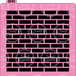Stencil Ladrillos