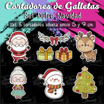 Cortadores Dulce Navidad