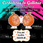 Cortadores de Galleta Media Naranja