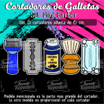 Cortador de Galletas Mini Barber