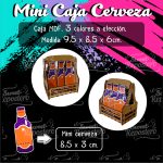 Mini Caja Cerveza y Cortador Cerveza