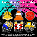 Cortador de Galletas Mini Construcción