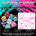 Cortadores De Galleta Mini Profe y Alumno