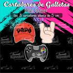 Cortador de Galletas Mini Gamer